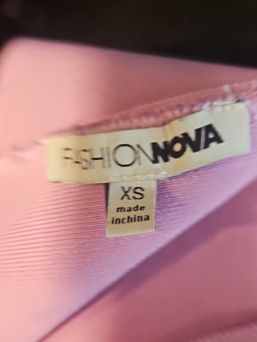 Fashion Nova Light Lavender Bralette - Picture 3 of 4